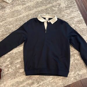 Zara men’s small; long sleeve sweatshirt with collar